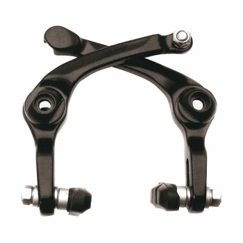 Front freestyle u-brake in black aluminum - double spring - 1