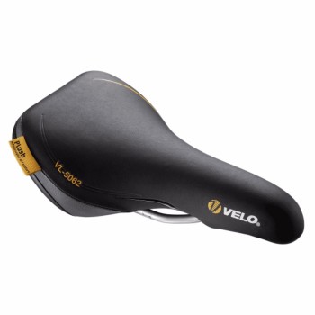 Selle velo plush modèle junior 5062, couleur noire - 1