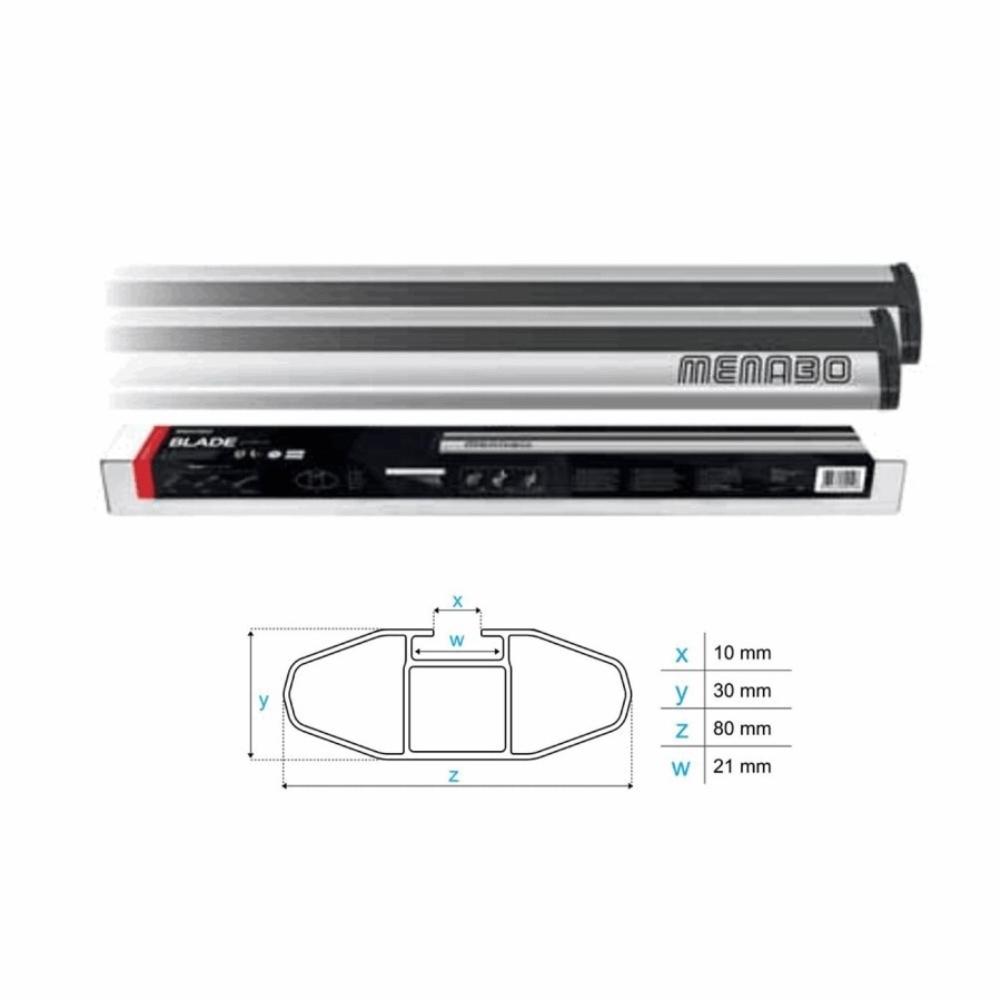 Blade dachträger 80x30mm - länge größe l - 1