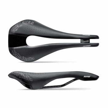 Saddle novus endurance tm 146x282mm (l3) superflow black - 310gr - 1