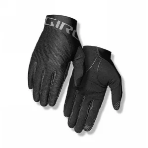 Lange schwarze Trister-Handschuhe Größe L - 1