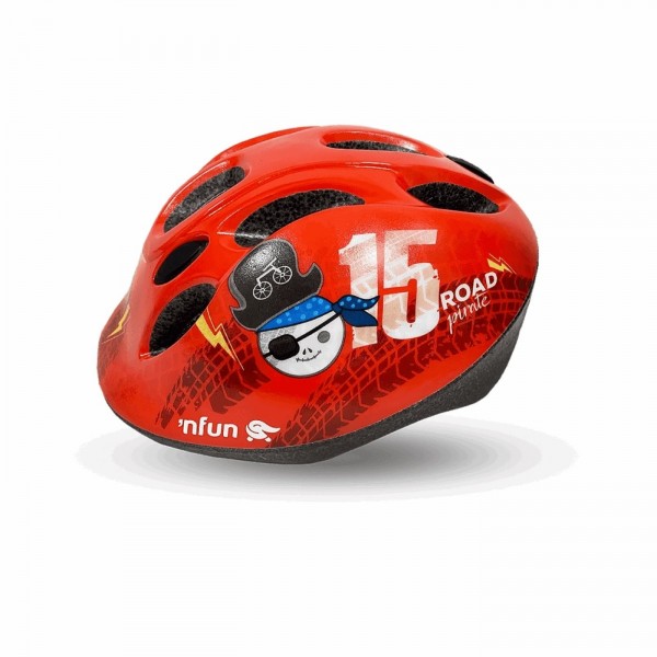 Casco infantil infusión carretera pirata talla 48/52cm - 1