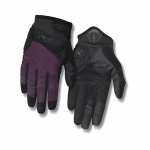 Xena Dusty women's long gloves purple/black size L - 1