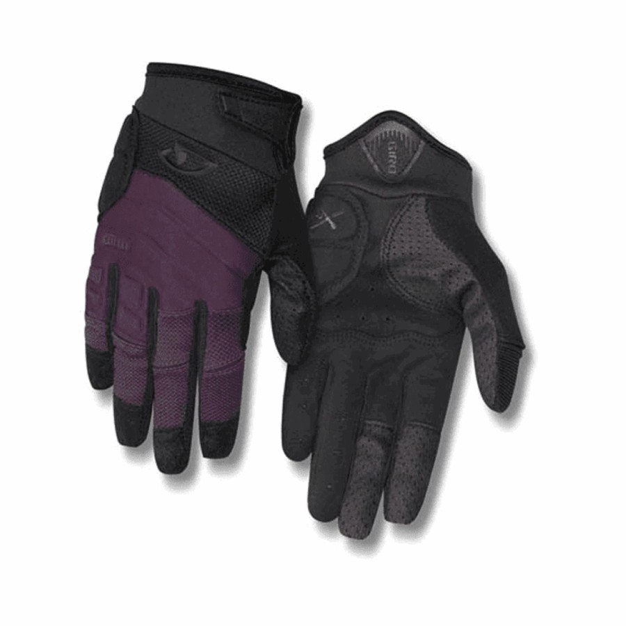 Xena Dusty gants longs femme violet/noir taille L - 1