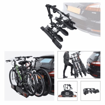 Pure instinct tow hook bike rack for 3 bikes - 1