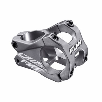 Attacco mtb crossfire 31,8x35mm in alluminio angolo 0° argento - 1 - Attacchi manubrio - 4712931189803