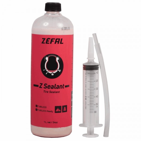 Tubeless z sealant 1000ml avec seringue - 1