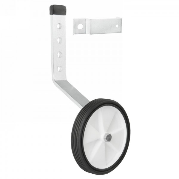 Support wheels, for children's bike, suitable for 12-20', with additional brace to prevent turning, in pairs in pe-bag - 1