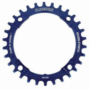 Chainring snaggletooth 104 / 30t 104bcd blue color - 1