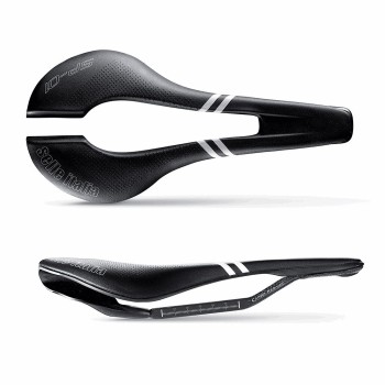 Saddle sp01 130x288mm (s3) superflow kit carbon black - weight: 164gr - 1