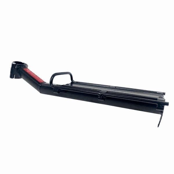 Black aluminum cantilever seatpost rack - 1