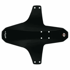 Front fender flap guard attachment to the black fork - 1