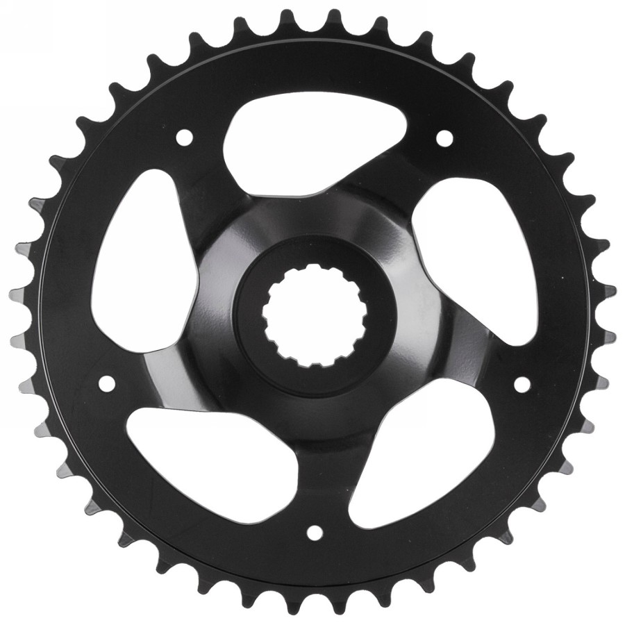 Direct mount e-bike chainring pd-dm-gen3, 40 teeth, for 1/2' x 3/32' and 11/128', black, steel, for chainline 47 mm, for - 1