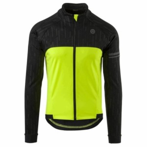 Winter sport men's jacket black/yellow high-visibility 2021 size l - 1