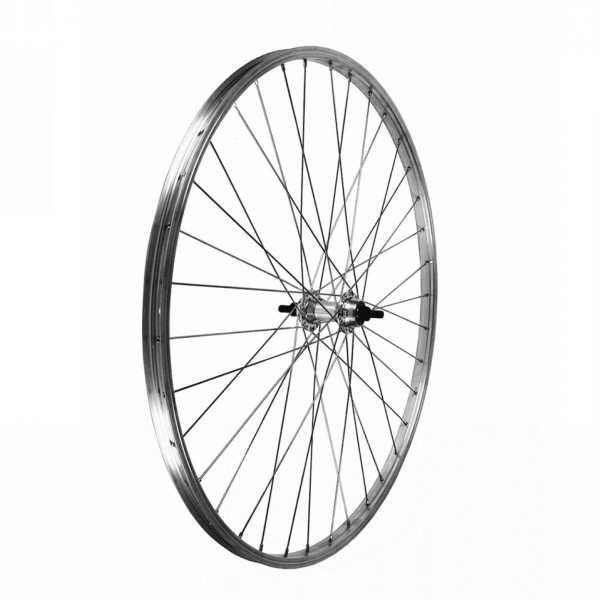 Roue 26" sport aluminium arriere 1s sur roulements - 1