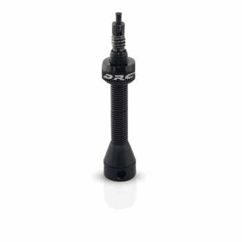 48mm tubeless valve black - 1