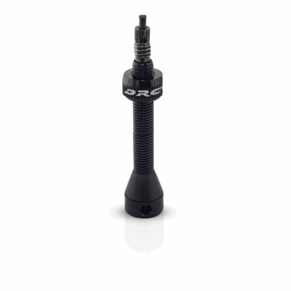 48mm tubeless valve black - 1