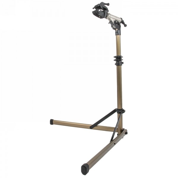 Assembly stand m-wave top assist 2, aluminium, foldable, head rotatable through 360° , height adjustable, in ek - 1