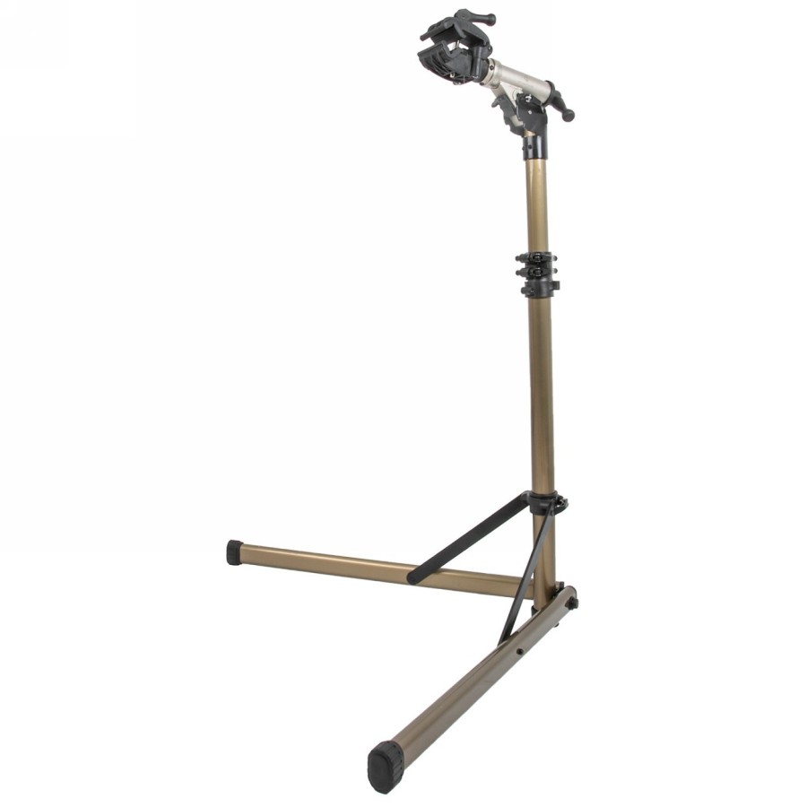 Assembly stand m-wave top assist 2, aluminium, foldable, head rotatable through 360° , height adjustable, in ek - 1