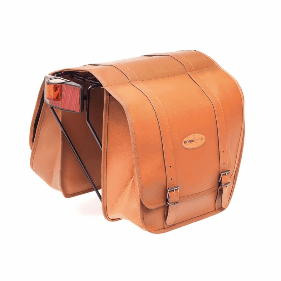 Bags s / leather honey luxury rear - 1