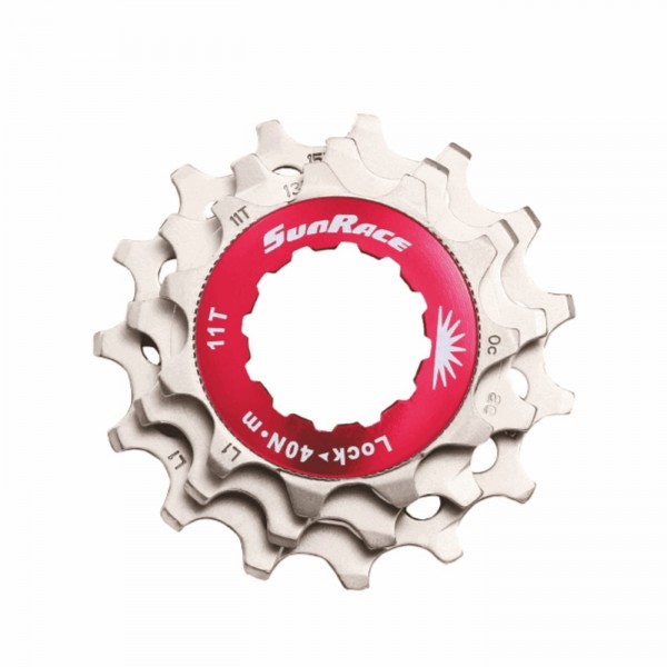 11-speed ring + 3 sprockets kit 11-13-15 silver - 1