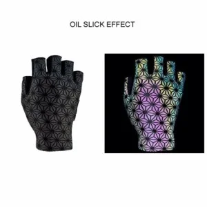 Supag short gloves in 100% poly oil slick - size (l) - 1
