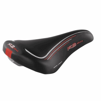 K2 black gel mtb saddle - 1