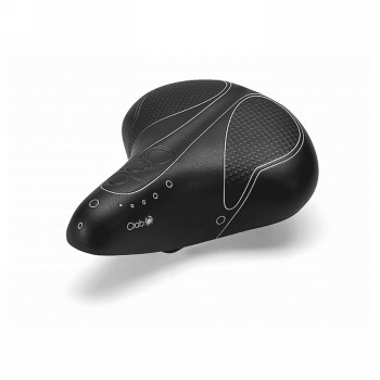 Selle de crabe noire pour femme avec ressorts - 1