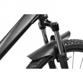 Universal mudguard, m-wave, for vr or hr, durable and flexible plastic, black, for attachment to the - 2