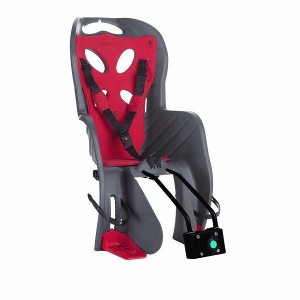 Asiento trasero curious deluxe con armazón antracita - rojo - 1