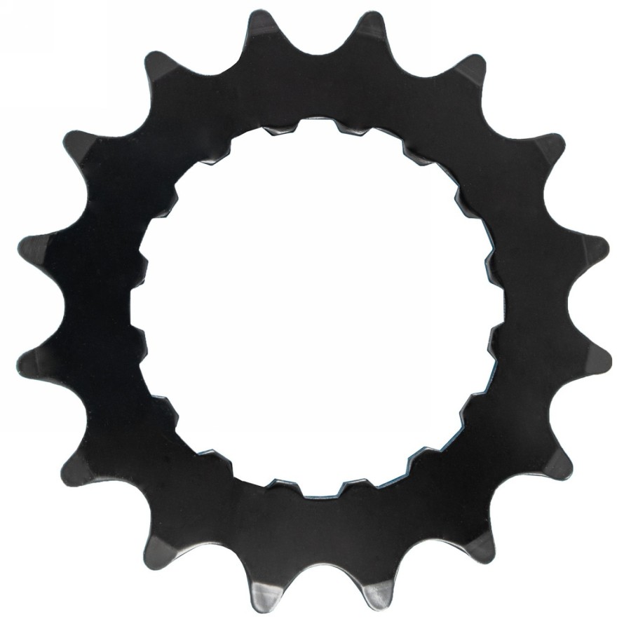 Chainring, for bosch-e-bikemotors,1/2 x 3/32',15 teeth, steel, black, samox, am-packing - 1