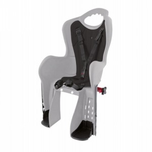 Elibas rear seat with light gray luggage rack and black cushion - 1