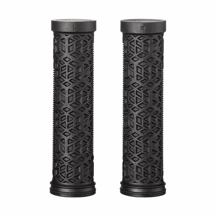Puños de caucho negro hilt es de 30 mm con collar de aluminio - 1