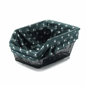 Rectangular back cloth basket cover assorted colors - 1