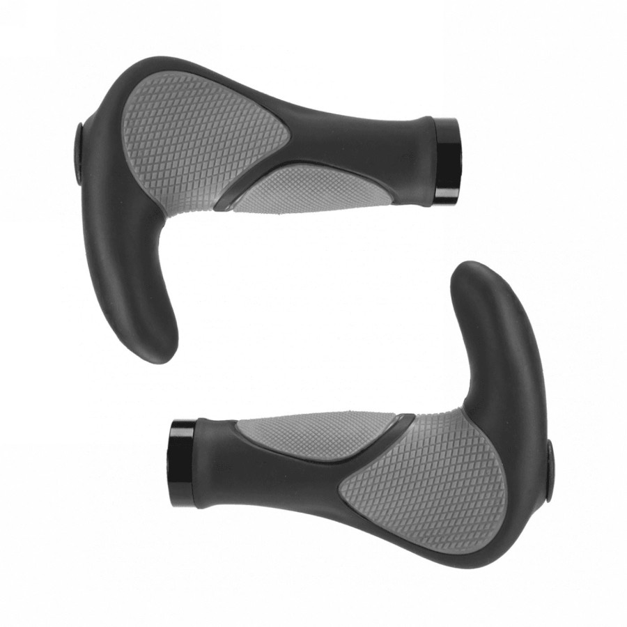 Ergonomic grips fixed appendices and collars - 1
