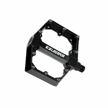 Pedal e-pb531 bmx/freestyle 105x108mm aus schwarzem aluminium - flach - 1