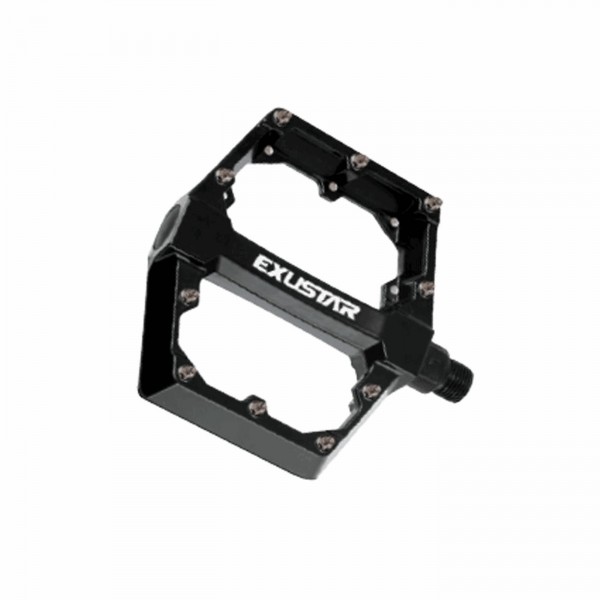 Pedal e-pb531 bmx/freestyle 105x108mm aus schwarzem aluminium - flach - 1