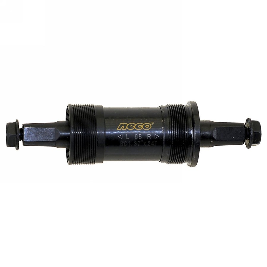 Neco 131.0/33.5 mm compact bottom bracket, with nylon shells on both sides - 1