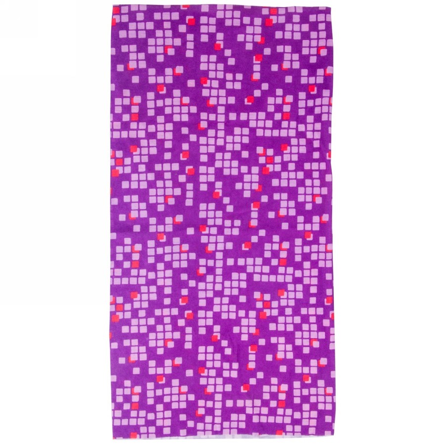 Col ou foulard, 'carré violet', sur papier m-wave - 1