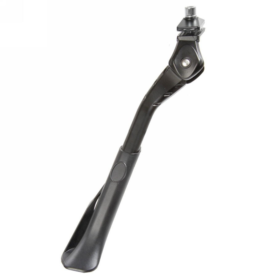 M-Wave C1 column kickstand, aluminum, black, center mount, adjustable length, for 24'-29', on card - 1