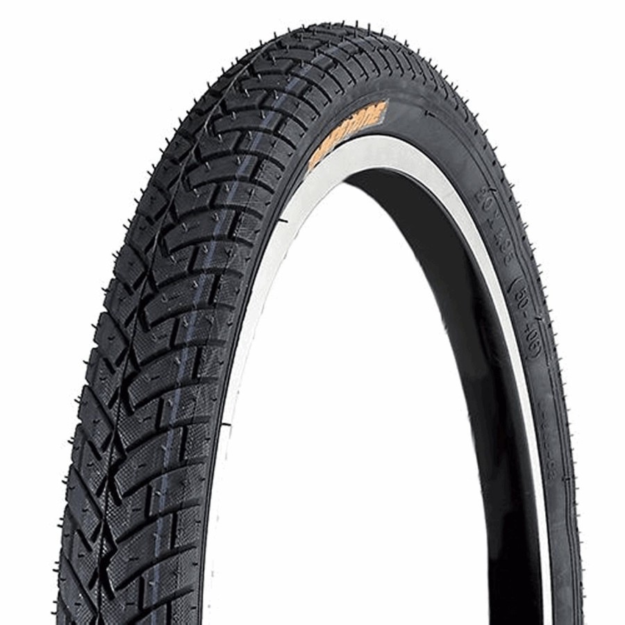 Tire devil h-537 12x1.75 27tpi tubetype rigid black for bmx - 1