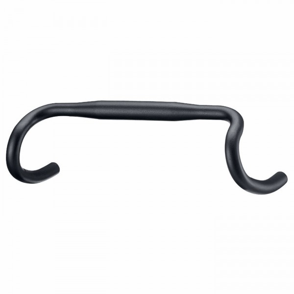 Gravel handlebar 31,8mm x 380mm in aluminum 6061 black - flare: 12° - 1