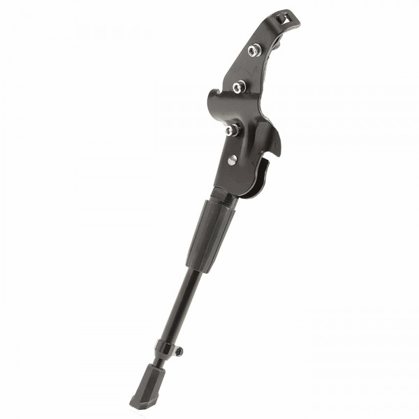 Adjustable rear stand in black aluminum - 1