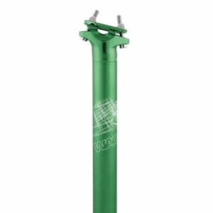 Seat post 31.6 x 350mm green color - 1