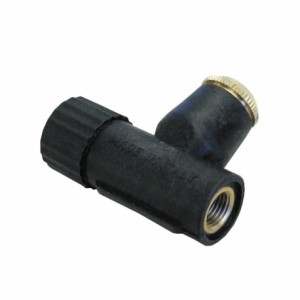 Co2 dispenser for nylon canisters - black brass fittings - 1