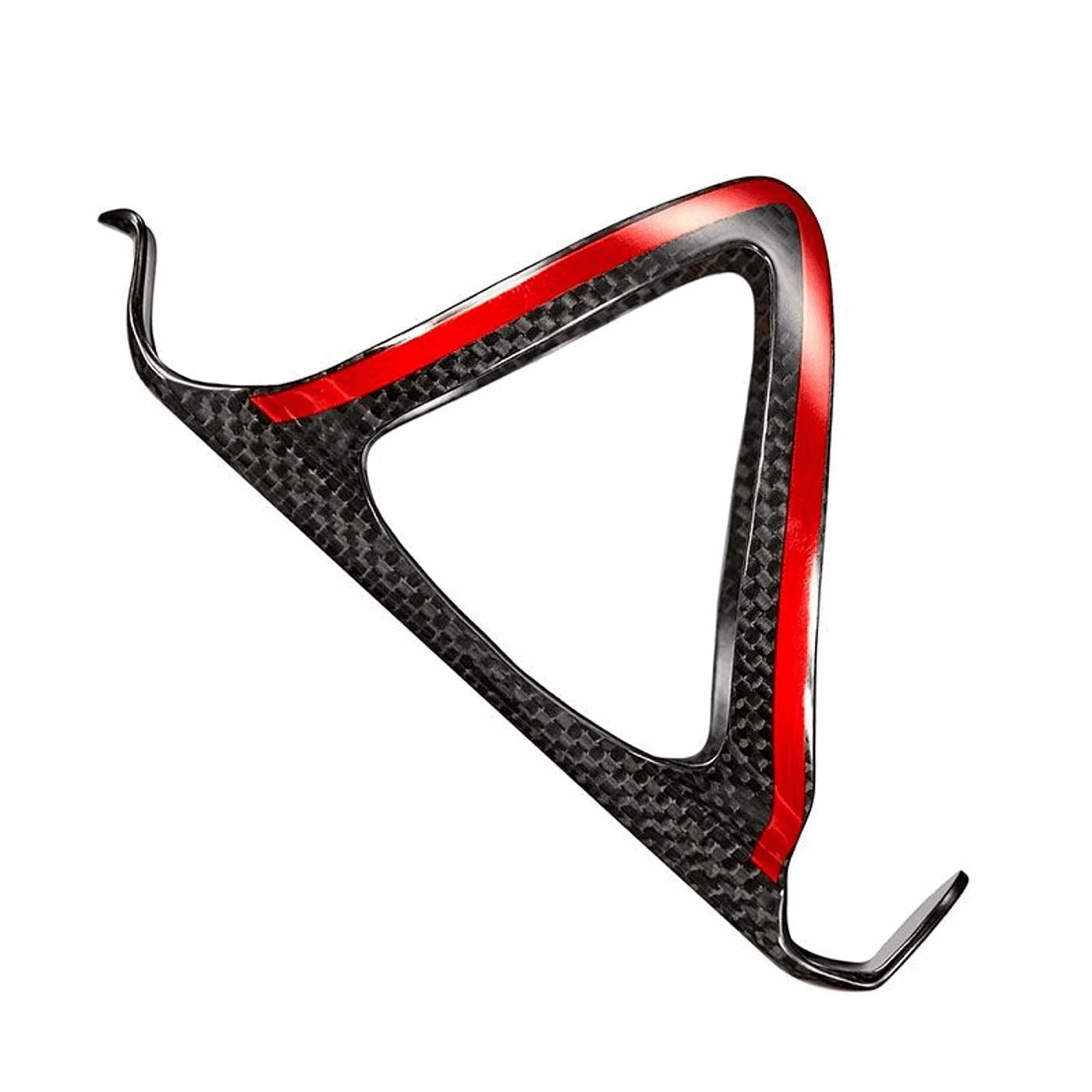 Supacaz Fly Cage Carbon Bottle Cage Red/black - Weight: 21gr