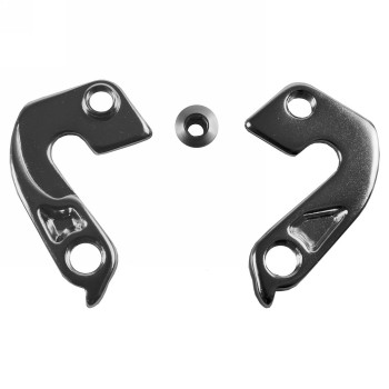 Derailleur hanger for specialized bicycles, with bolt and nut - 1