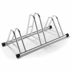 Rack 78x42cm x height: 38cm 3 spaces in silver steel - 1