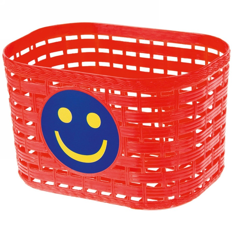 Panier en plastique, pour enfants, env. 20 x 13.5 x 12.5 cm, rouge - 1