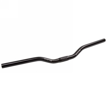 Handlebar m-wave touring 600, aluminium, clamping 25.4 mm, width 600 mm, rise 30 mm, backsweep 15°, black, mv - 1